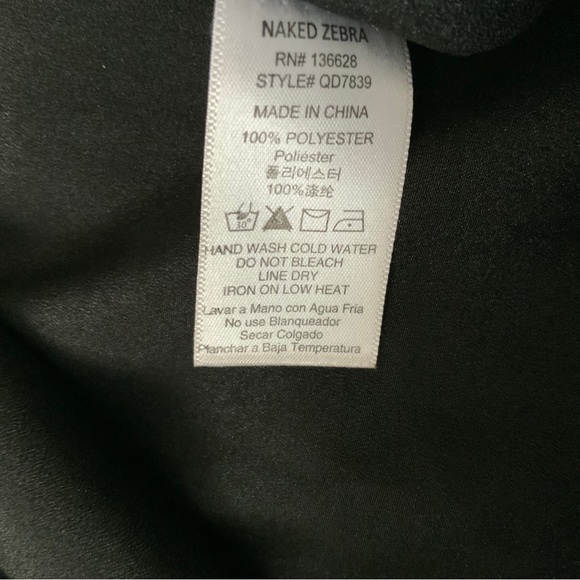 NWOT NAKED ZEBRA DRESS - Picture 12 of 15